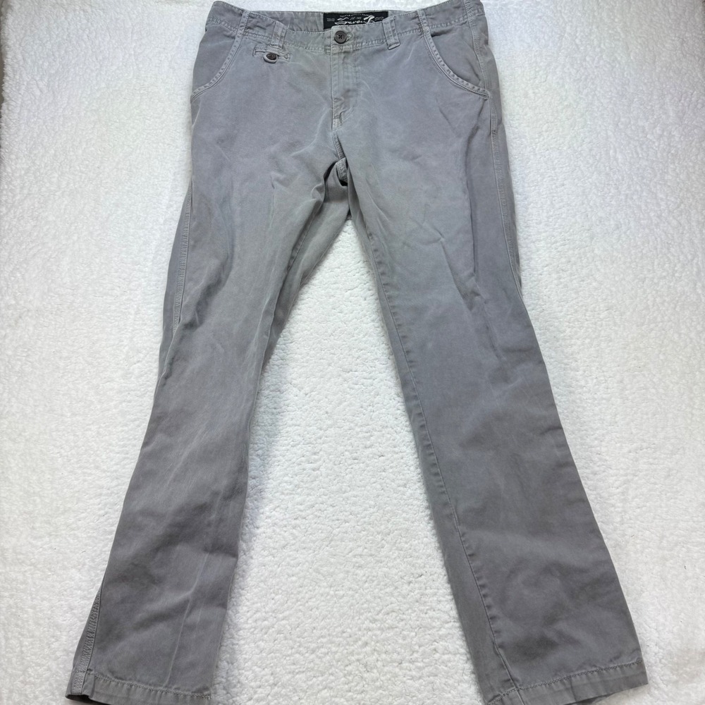 Seven 7 Pants‎ mens 32X32 gray Chinos Straight Leg Casual
